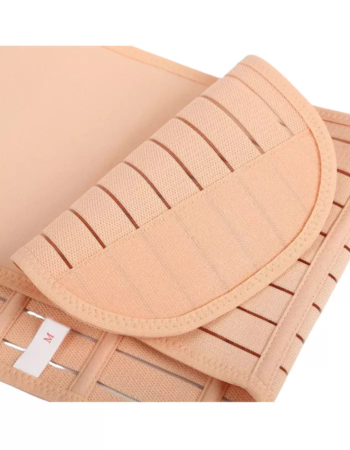 Adjustable maternity shapewear showing breathable fabric and secure shapewear straps.